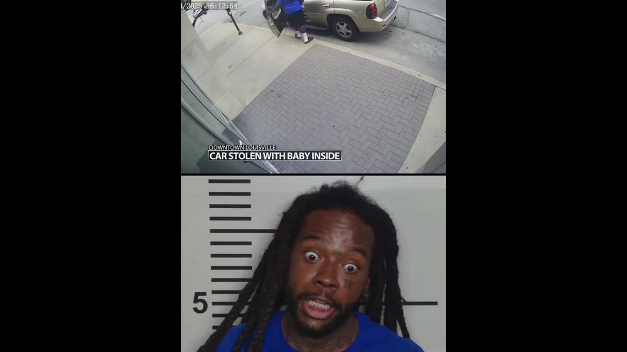 [Video] Man Arrested After Stealing Car With Baby Inside in Louisville