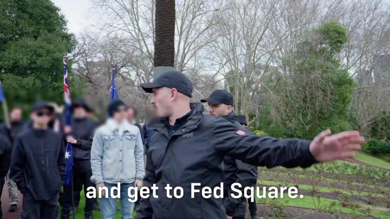 [Video] Victoria NSN Hosts Rally Urging End to Immigration Amid Protests