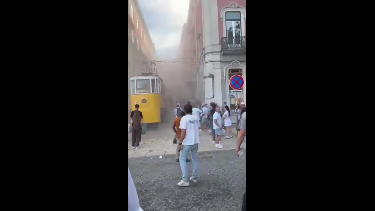 [Video] Lisbon’s Gloria Funicular Derails, Claiming 15 Lives and Injuring Many