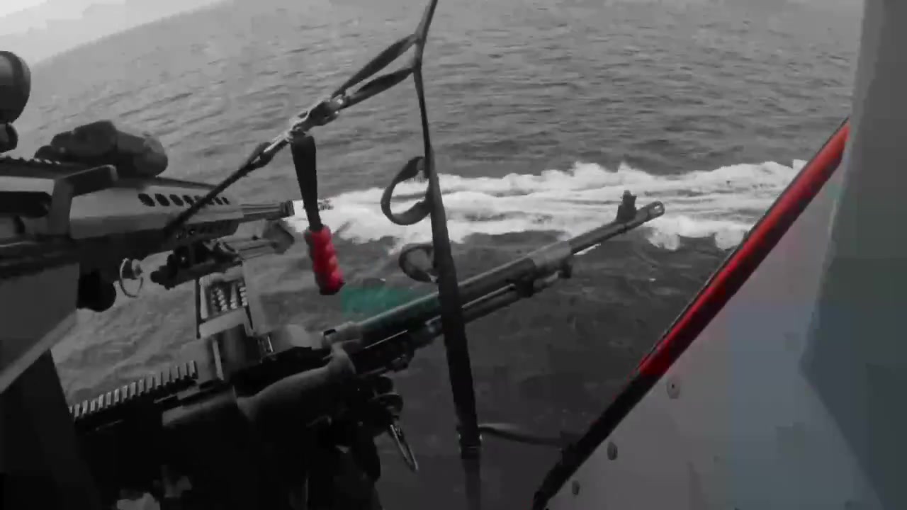 [Video] US Coast Guard Disables Drug Vessel Off Venezuela with Precision Sniper Fire