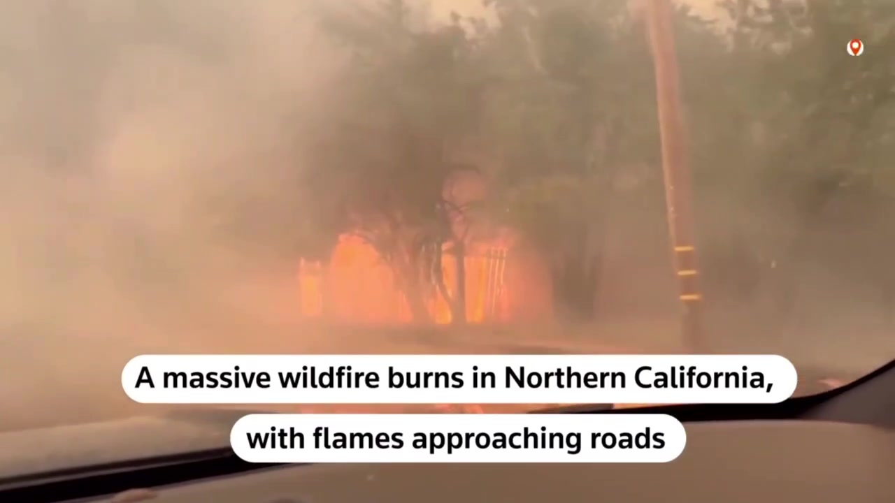[Video] Historic Gold Rush Town Evacuated Amid Devastating Wildfires