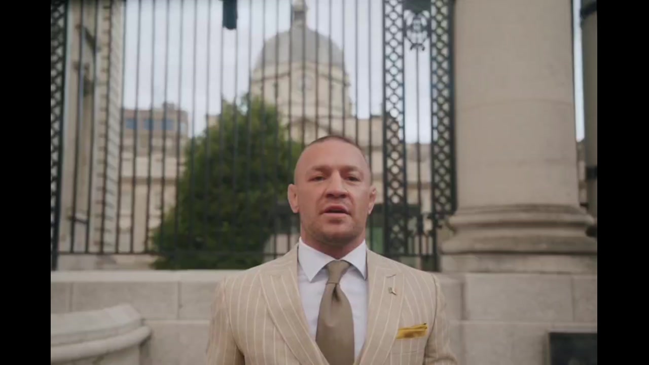 [Video] Conor McGregor Calls on Ireland to Support His Presidential Bid