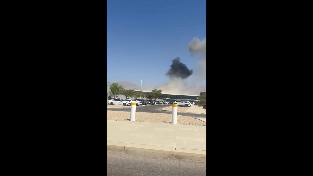 [Video] Houthi Drone Shrapnel Strikes Eilat Airport Passenger Hall