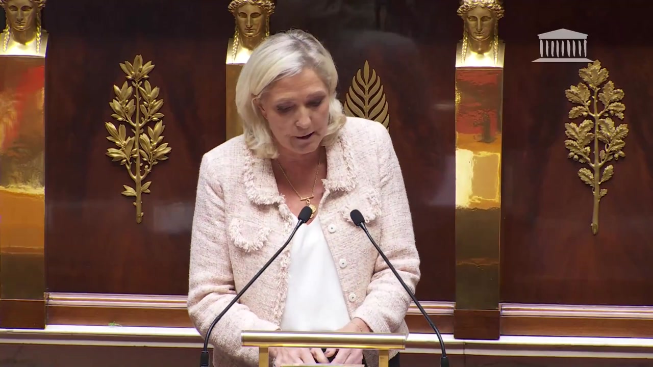 [Video] Le Pen Vows Immediate Action if Granted Majority in Assembly