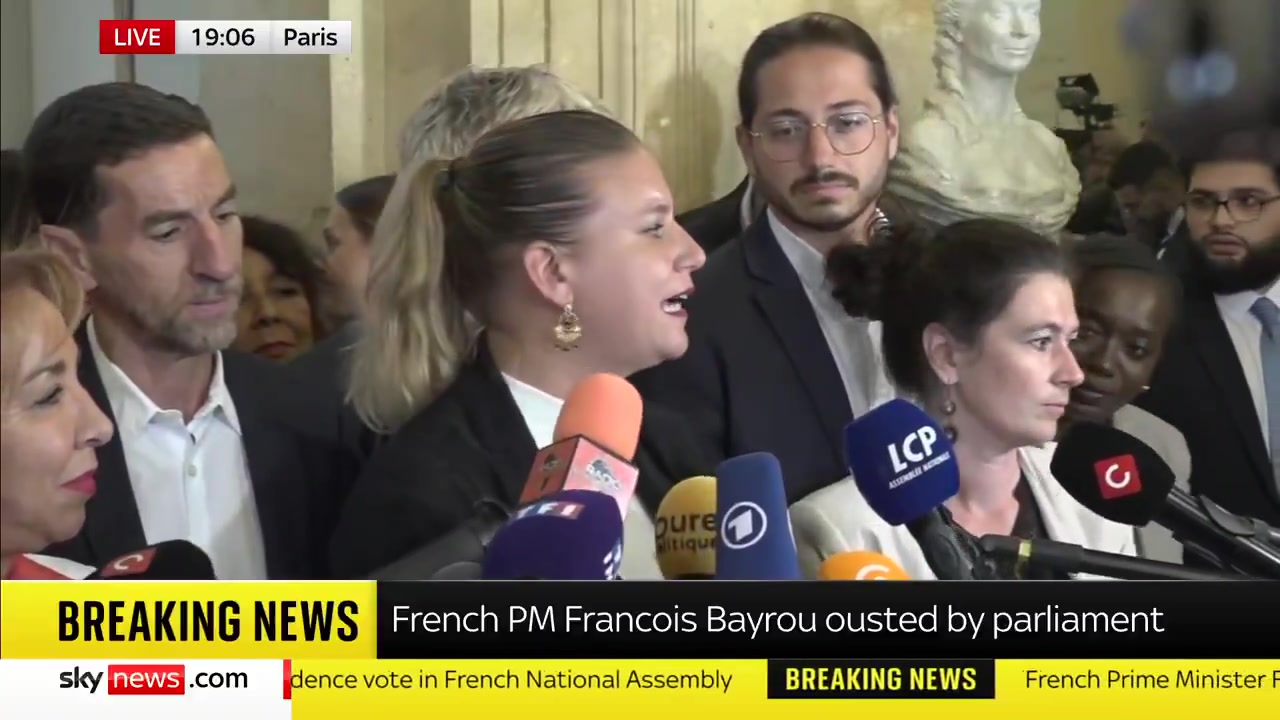 [Video] Deputy Panot Demands Macron Resign or Face Impeachment in Paris