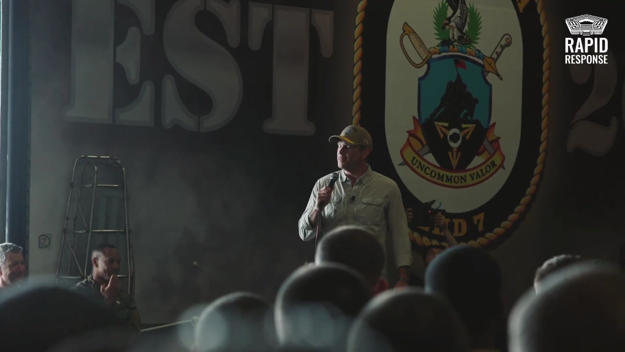 [Video] USS Iwo Jima Crew Engages in Critical Real-World Exercise, Says Hegseth