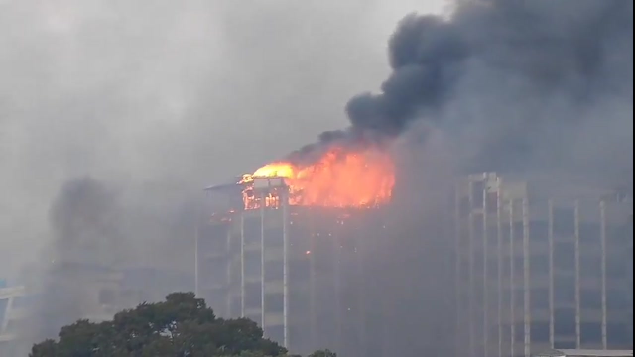 [Video] Protesters Torch Nepal's Largest Media House Amid Ongoing Unrest