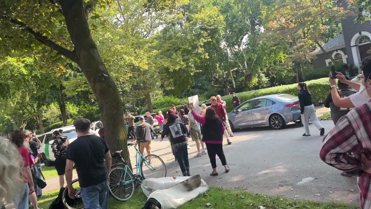 [Video] Protests Erupt in Rochester as ICE Agents' Tires Are Slashed