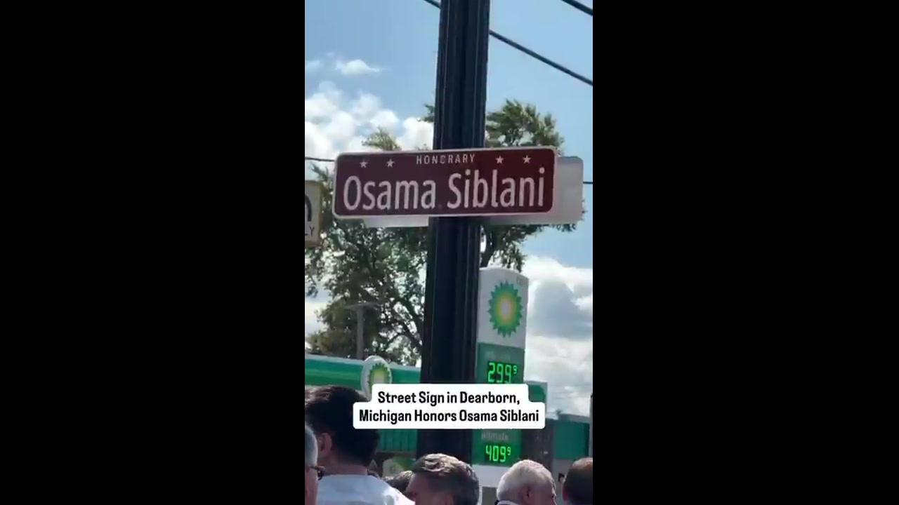 [Video] Dearborn Unveils Street Sign Honoring Controversial Activist Siblani