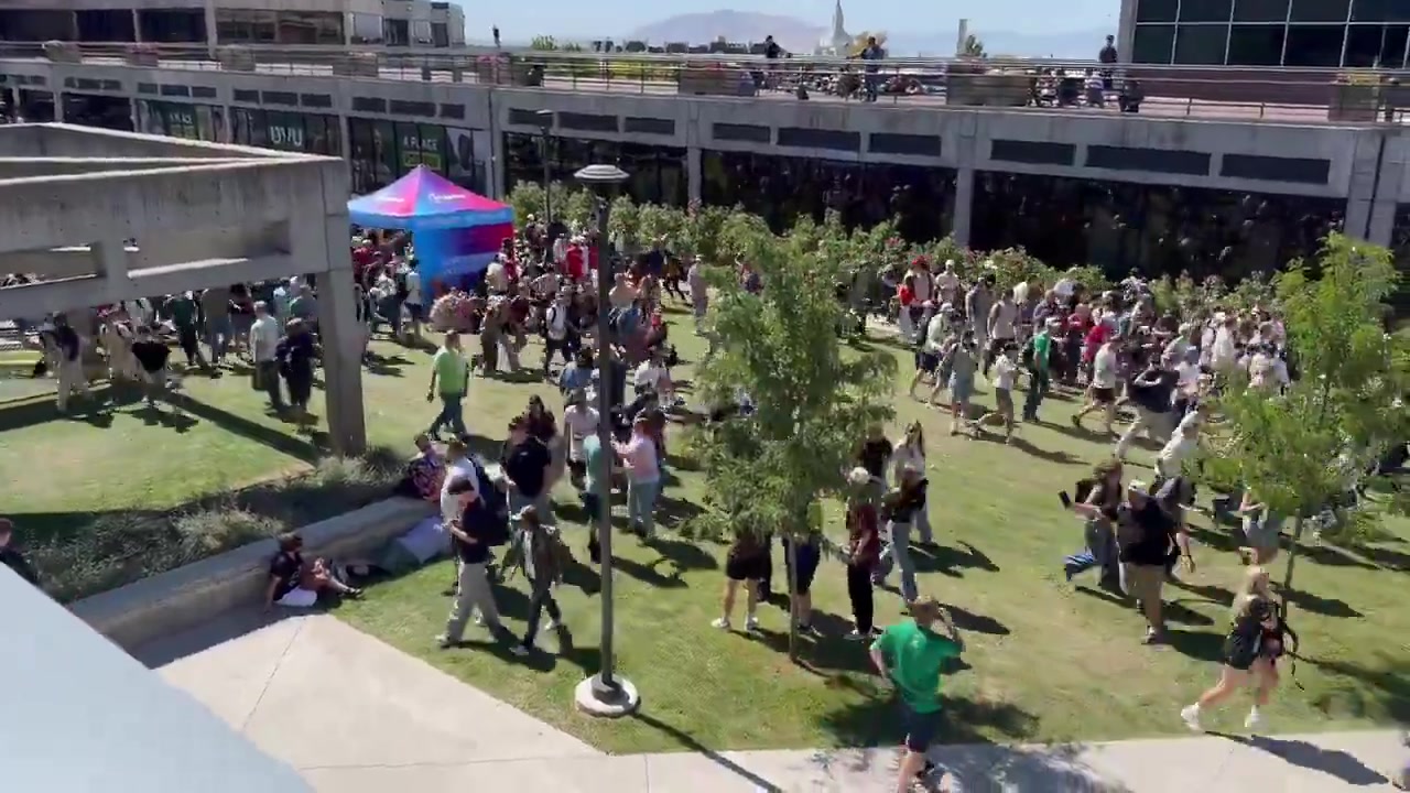 [Video] Charlie Kirk Shot During Speech at Utah Valley University