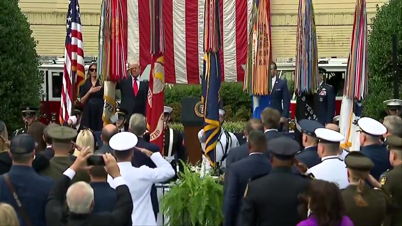 [Video] Trump Commemorates 9/11 Victims at Pentagon, September 2025