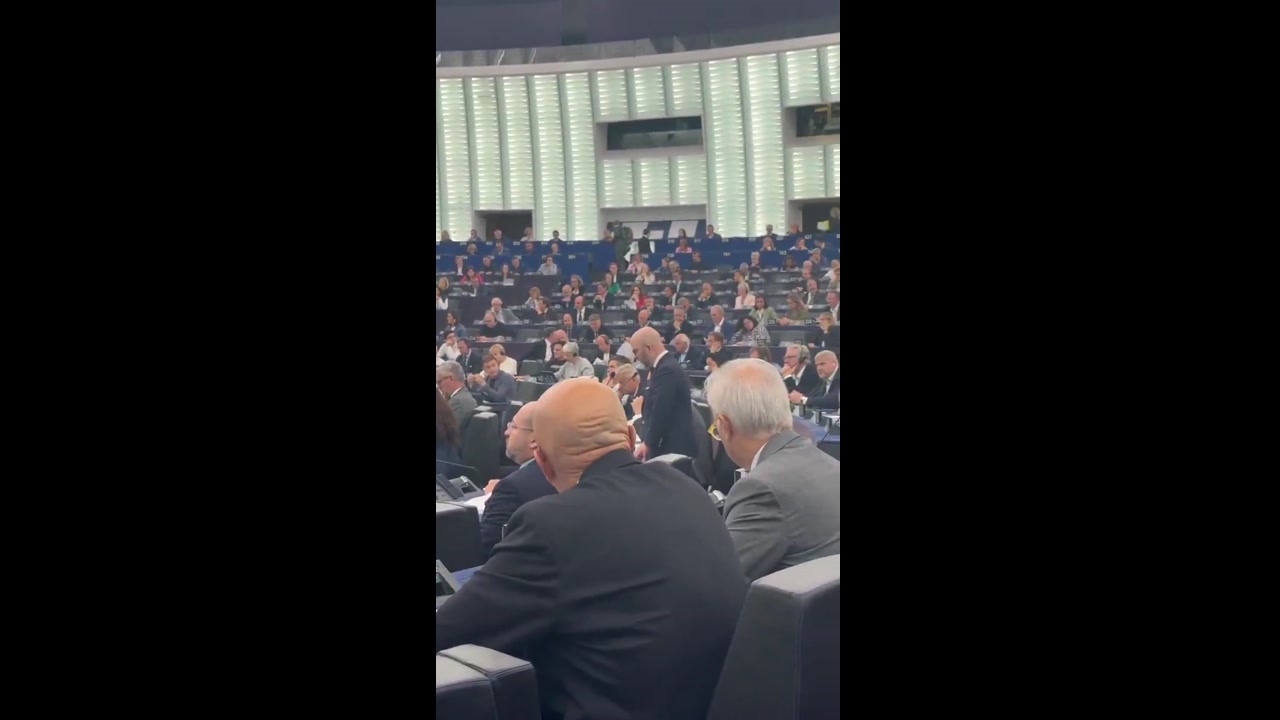 [Video] Left-Wing MEPs Reject Minute of Silence for Charlie Kirk