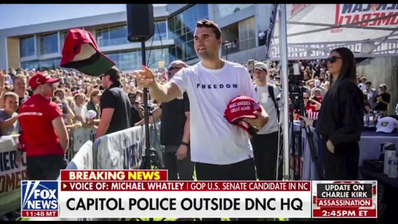 [Video] Capitol Police Respond to Bomb Threat at DNC Headquarters Today