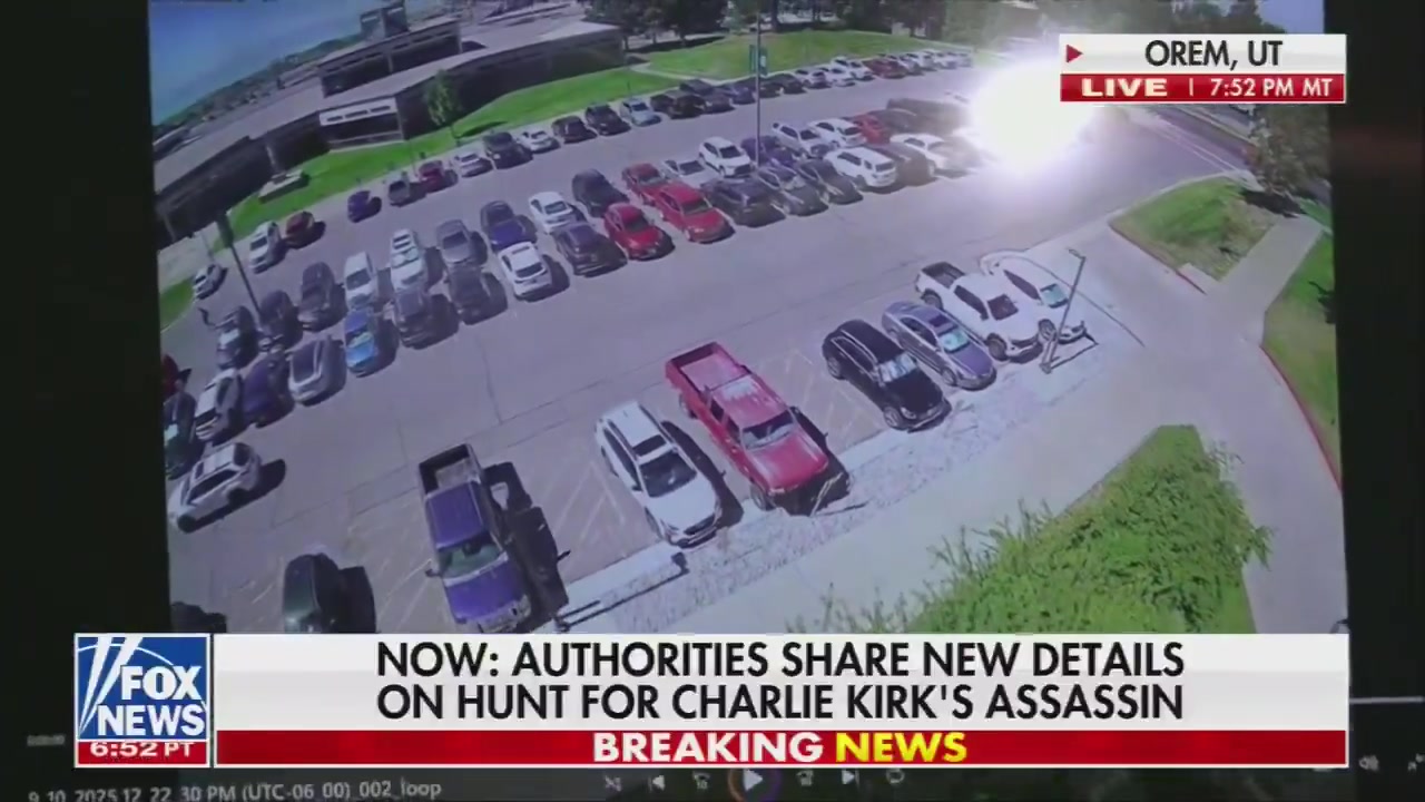 [Video] Video Surfaces of Suspect Fleeing After Charlie Kirk Murder in Utah