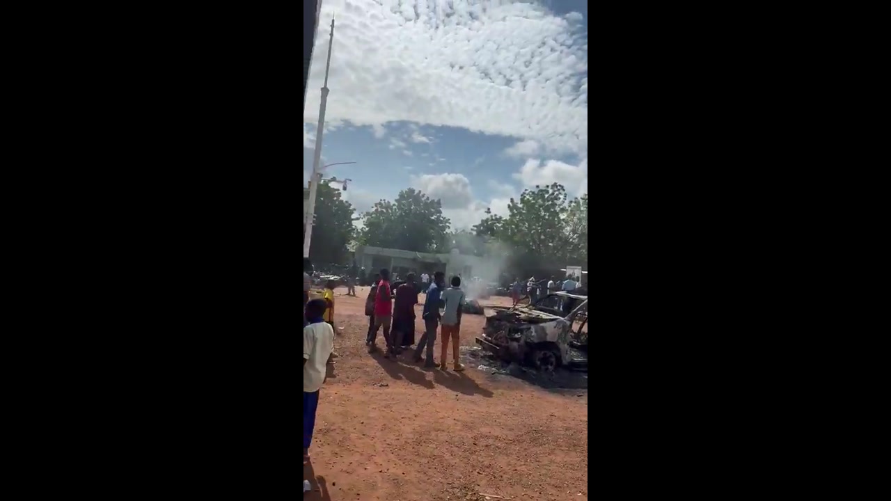 [Video] Protests Erupt in Hamile as Ghana Detains Woman During Operation