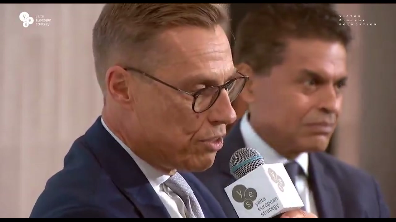 [Video] Finnish President Alexander Stubb says Putin failed in all strategic goals