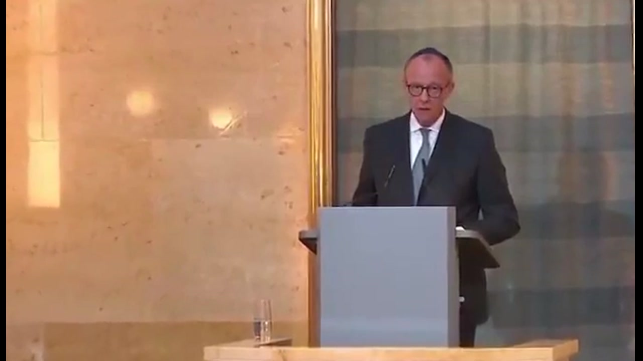 [Video] Chancellor Merz declares war on anti-Semitism at Munich synagogue reopening