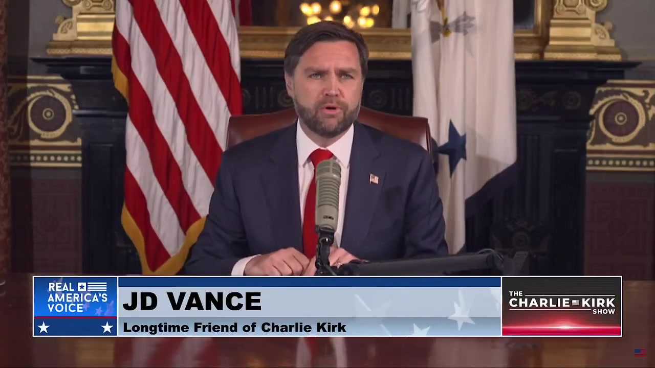 [Video] US Vice-president JD Vance urges calling out those celebrating Charlie's murder