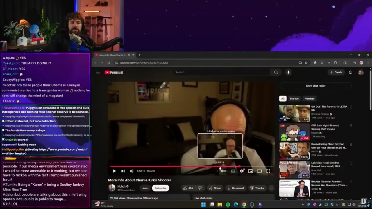[Video] Streamer Destiny calls for conservatives to be killed more often