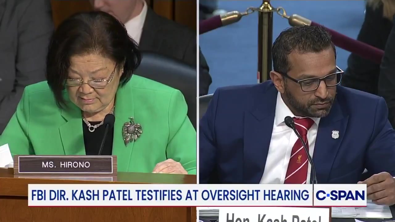 [Video] Kash Patel debates female FBI agents with Democrats on Capitol Hill