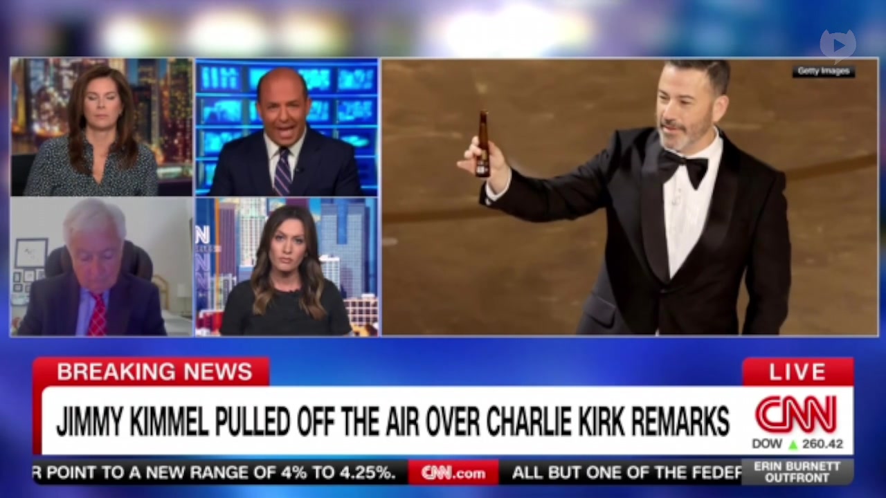 [Video] Brian Stelter warns Kimmel's show pull affects media freedom