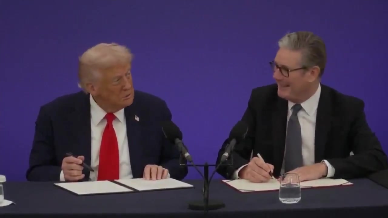 [Video] Trump and Starmer sign US-UK technology cooperation agreement