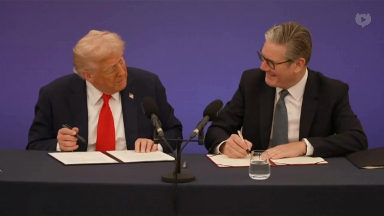[Video] Trump and Starmer sign U.S.-UK Tech Prosperity Deal; $42B investment announced