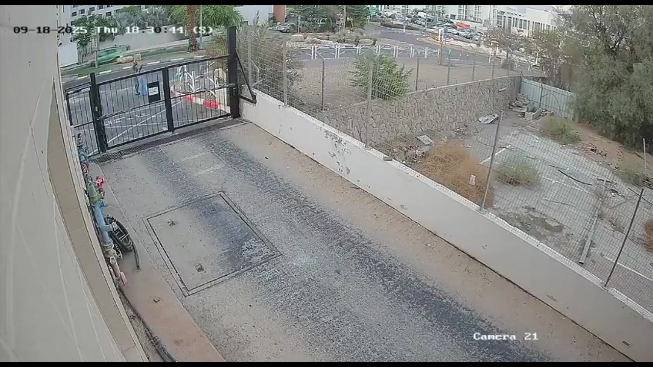 [Video] Houthi drone from Yemen crashes into hotel in Eilat, minor damage reported