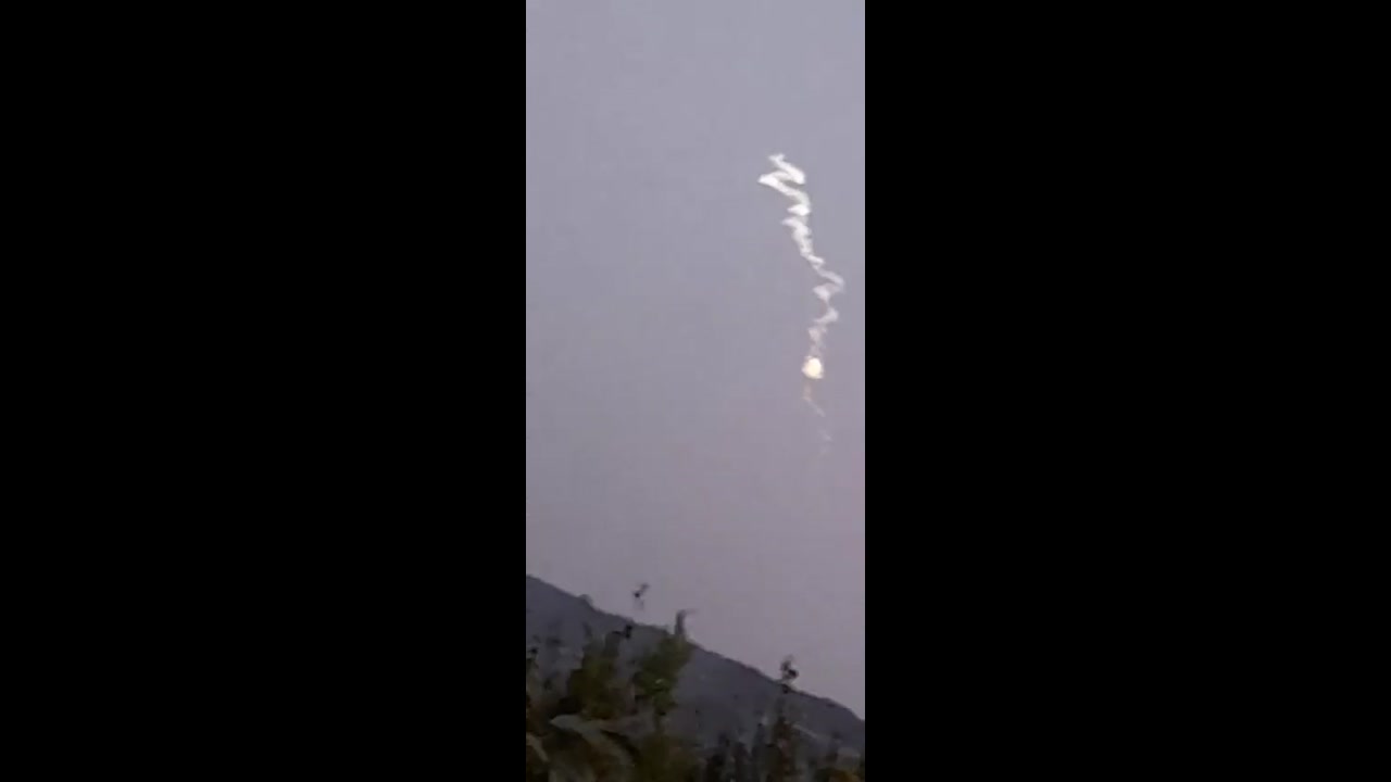 [Video] Iranian ICBM test fails as missile explodes mid-air above Semnan