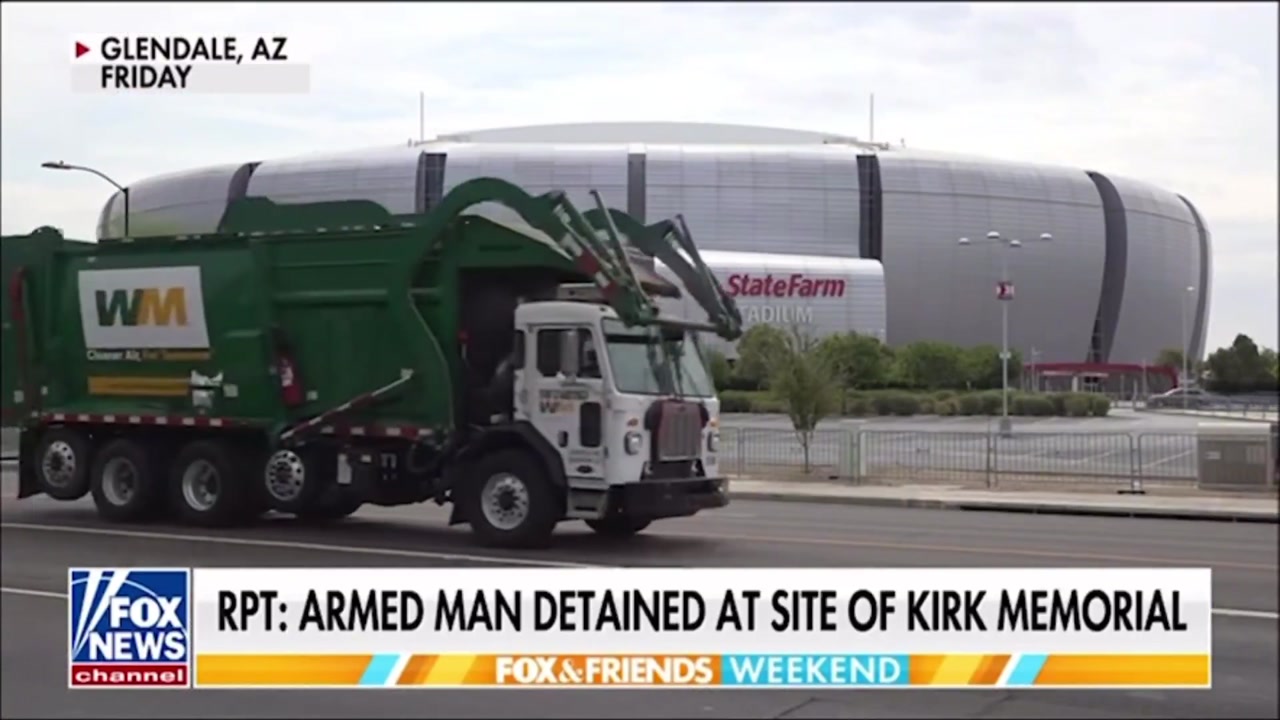 [Video] Armed man arrested for posing as law enforcement at Charlie Kirk memorial site