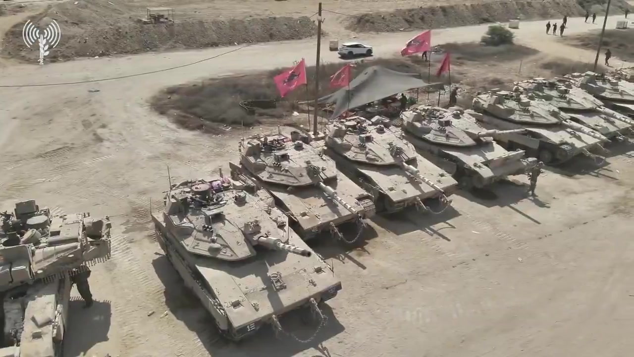 [Video] Israeli military says armoured division will deepen fighting in Gaza City