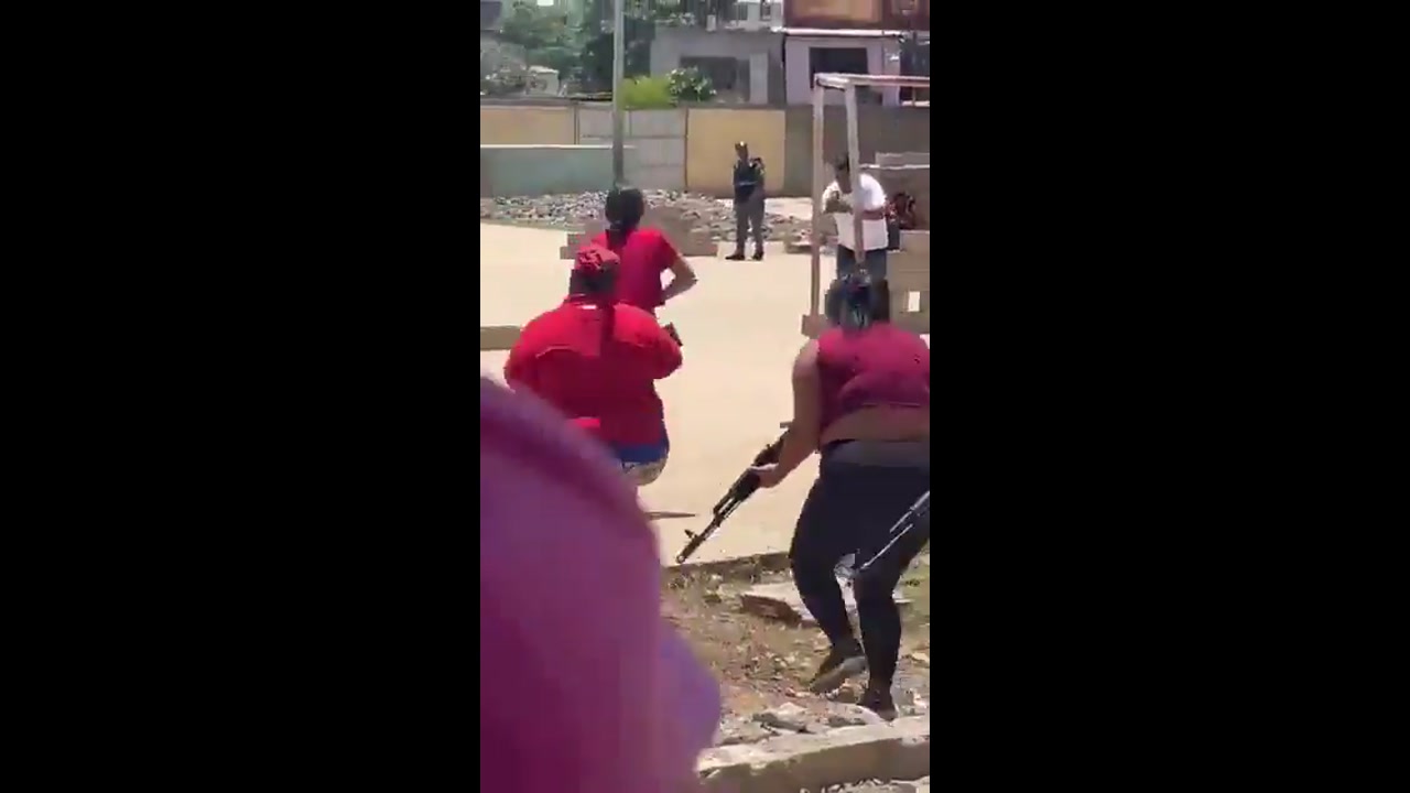 [Video] Venezuelan civilians join military training to support Bolivarian National Militia