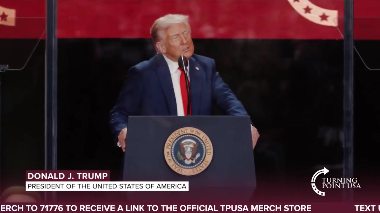 [Video] Trump honors Charlie Kirk as martyr for American freedom at memorial