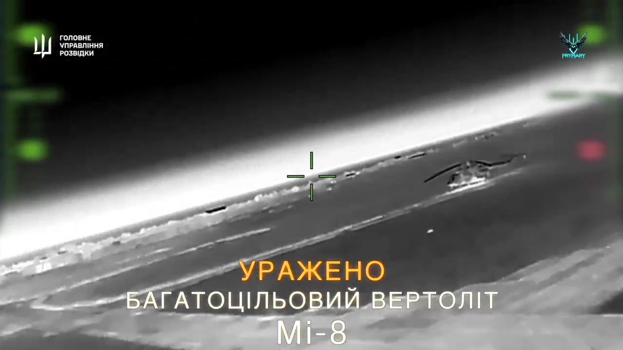 [Video] Ukraine's Defense Intelligence destroys two Russian Be-12 aircraft in Crimea