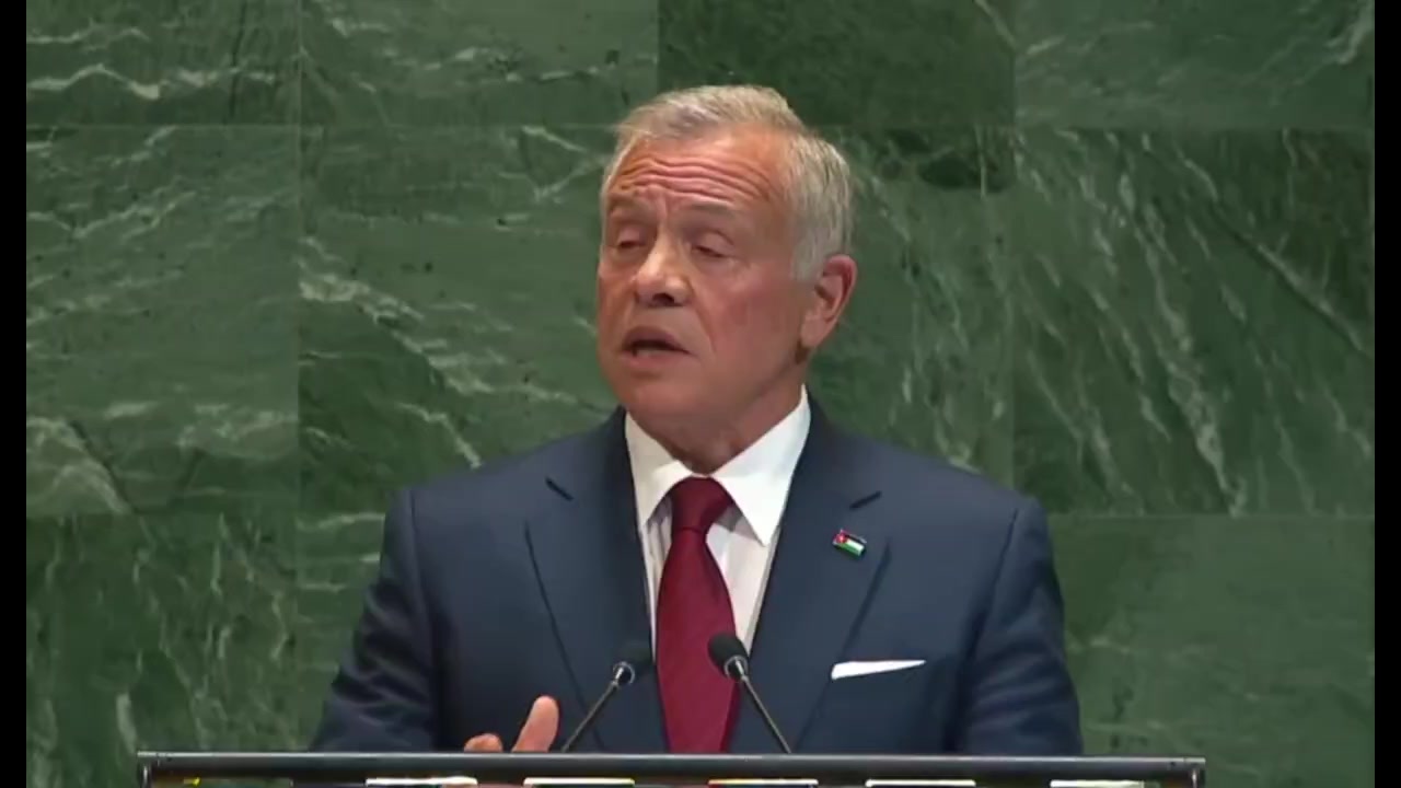 [Video] King Abdullah II warns Israel's rhetoric on Al-Aqsa could incite religious war