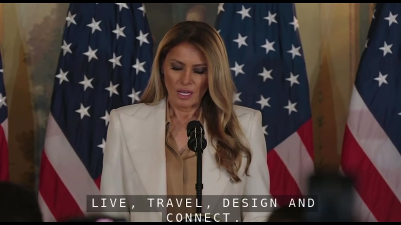 [Video] Melania Trump announces 'Fostering the Future' coalition for children