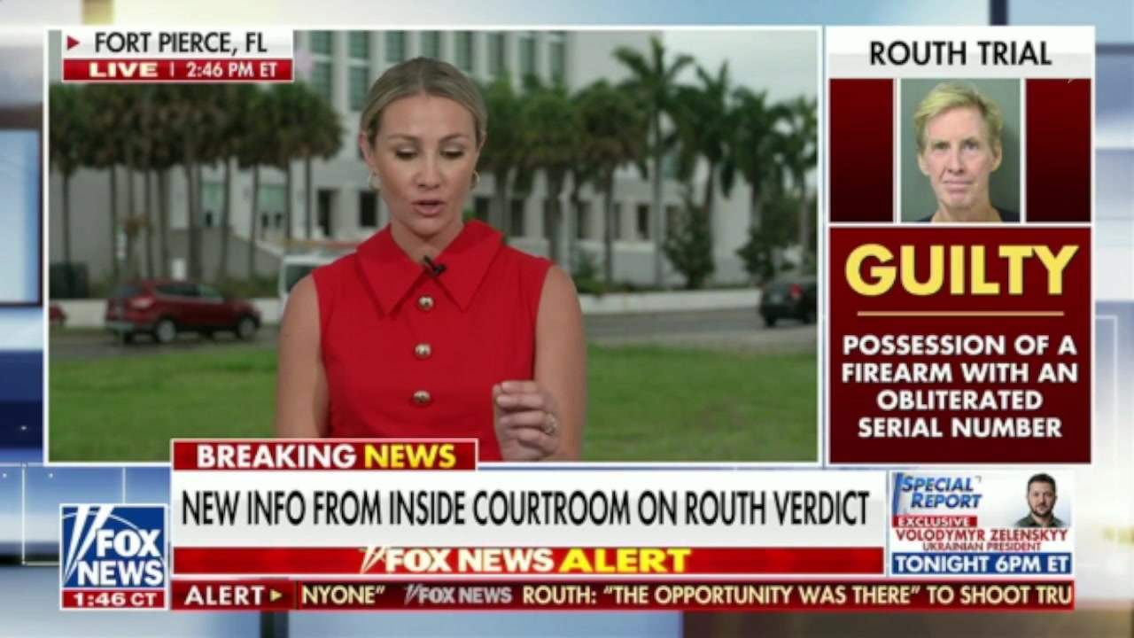 [Video] Ryan Routh attempts to stab himself with pen after guilty verdict