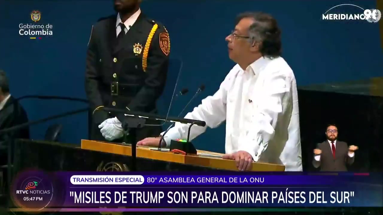 [Video] Colombia's President requests criminal proceedings against Trump for Caribbean boat bombardment