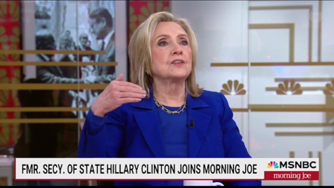 [Video] Hillary Clinton criticizes attempts to recreate a past dominated by white men