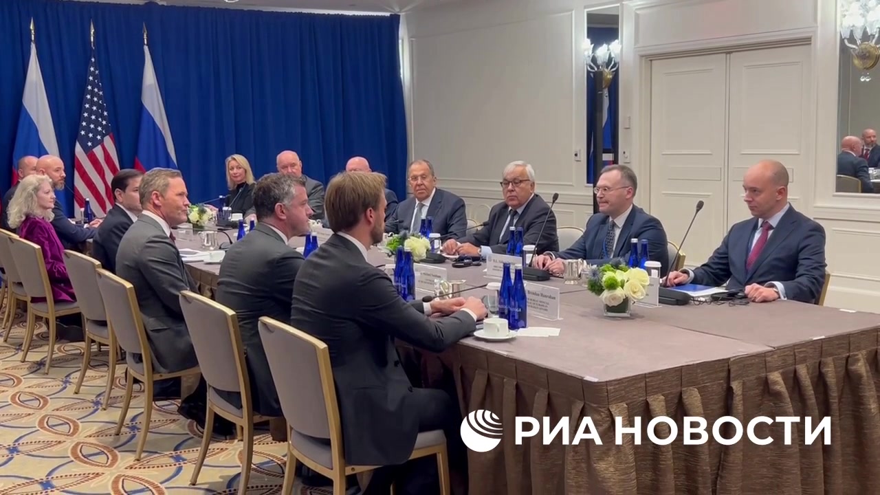 [Video] Marco Rubio and Sergei Lavrov hold talks at UN General Assembly