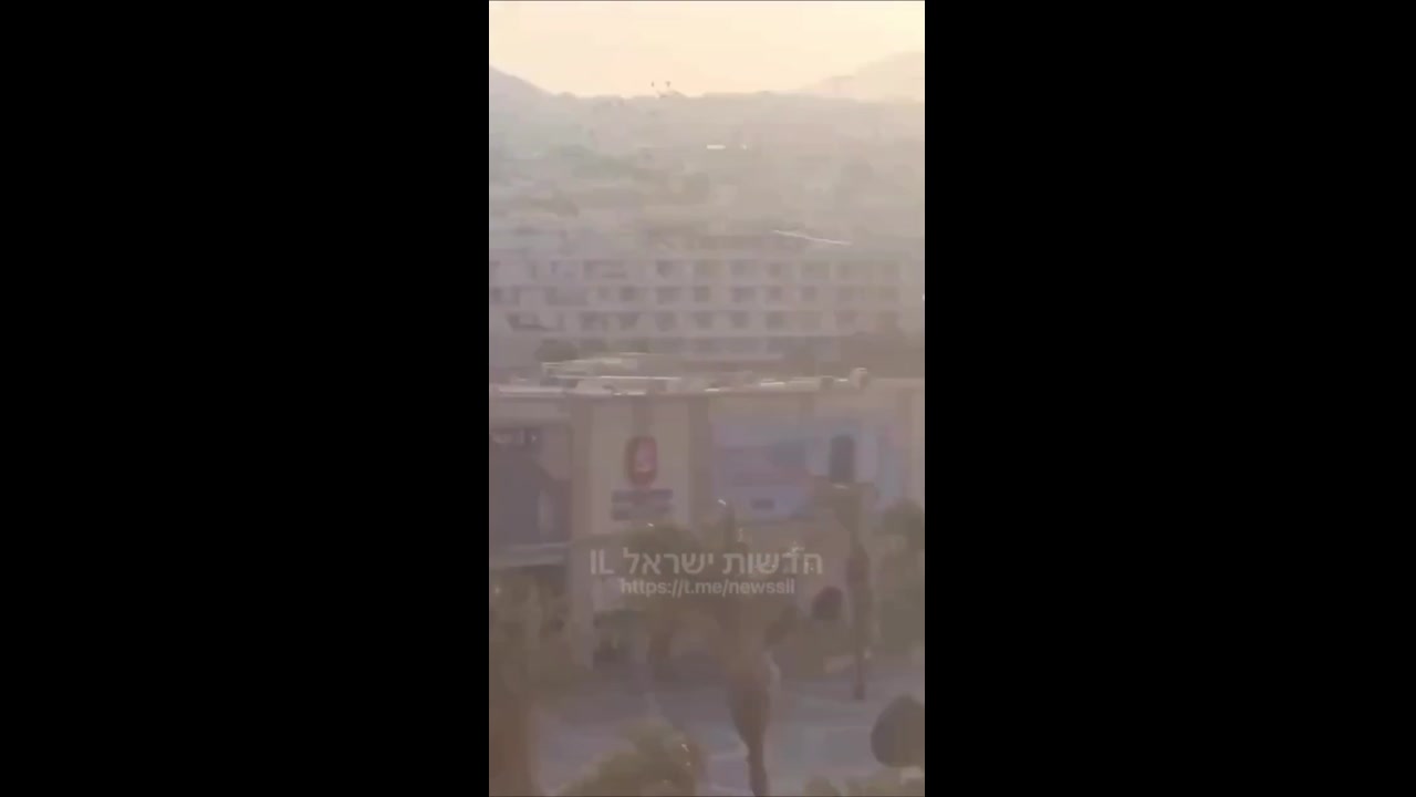 [Video] Houthi drones strike hotel in Eilat, injuring 24 people