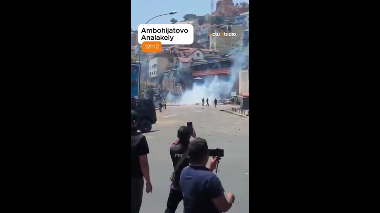 [Video] Protests erupt in Antananarivo over water shortages and power cuts