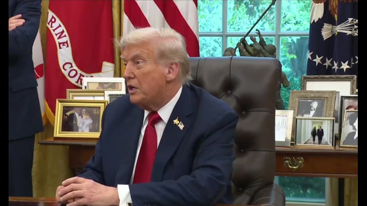 [Video] Trump says US is 'pretty close' to Gaza deal and 'maybe even peace'