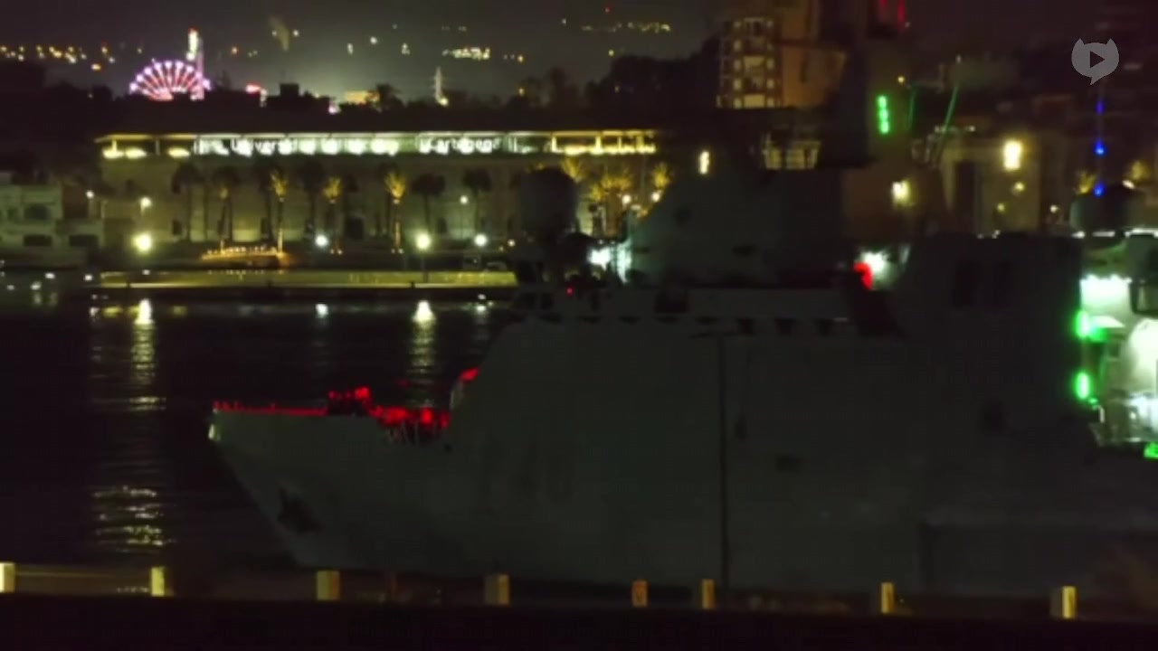 [Video] Spanish warship departs to escort Greta's Freedom Flotilla to Gaza