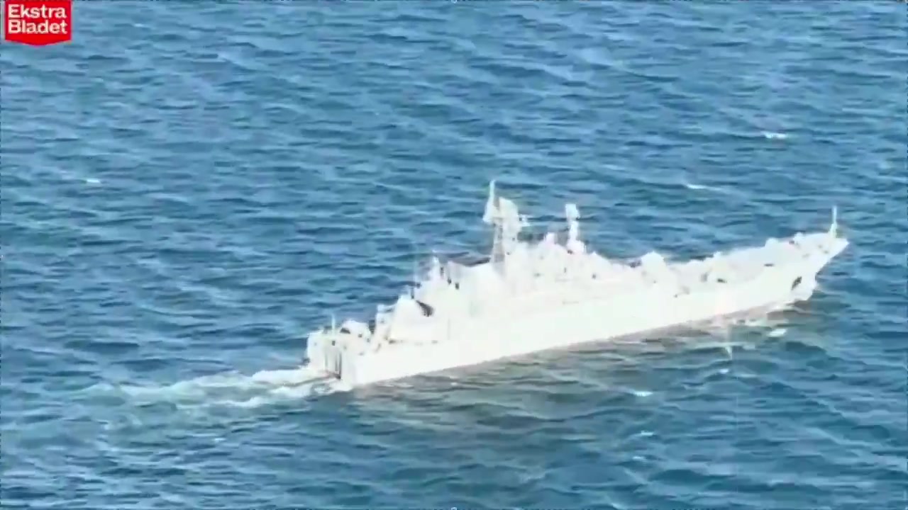 [Video] Danish newspaper reports Russian ship 'Aleksandr Shabalin' near Denmark