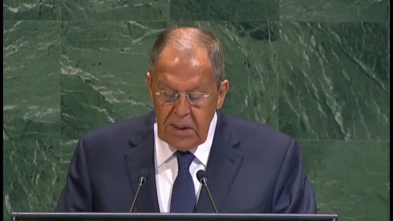 [Video] Russian Foreign Minister Lavrov condemns killings of Palestinian civilians