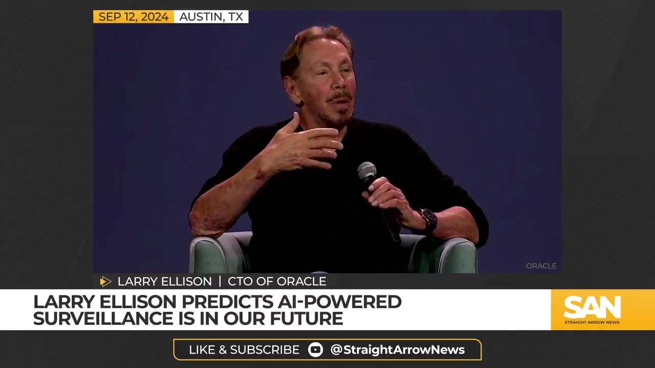 [Video] Larry Ellison proposes digital ID for data centralization and surveillance