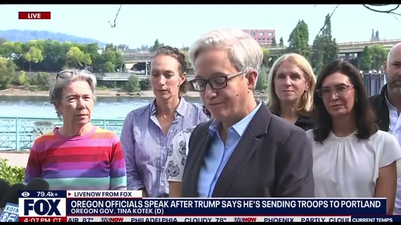 [Video] Oregon Governor: No insurrection or threat to national security
