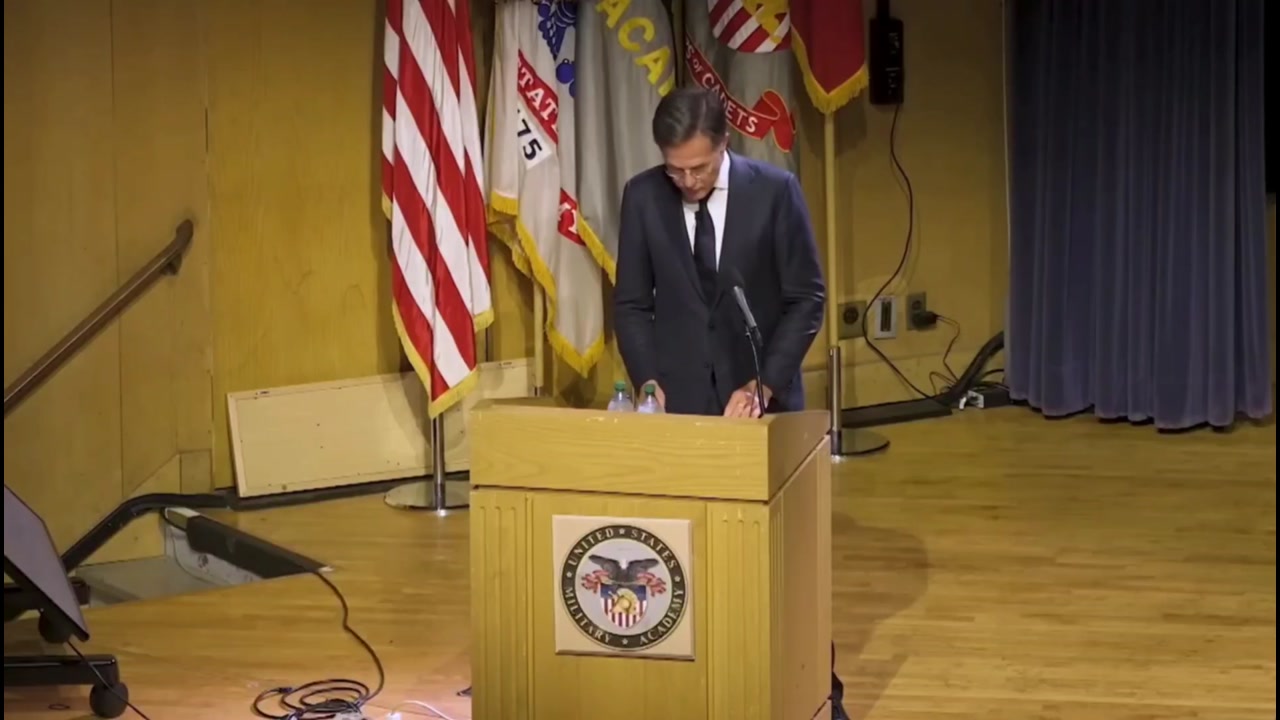 [Video] NATO Secretary-General Mark Rutte cites confrontation from Moscow, Beijing, Pyongyang, and Tehran