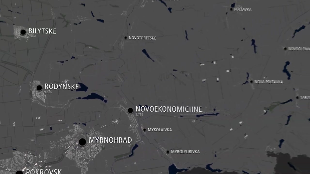 [Video] Pokrovsk-Konstantinovka front mapped from January 1 to September 20, 2025
